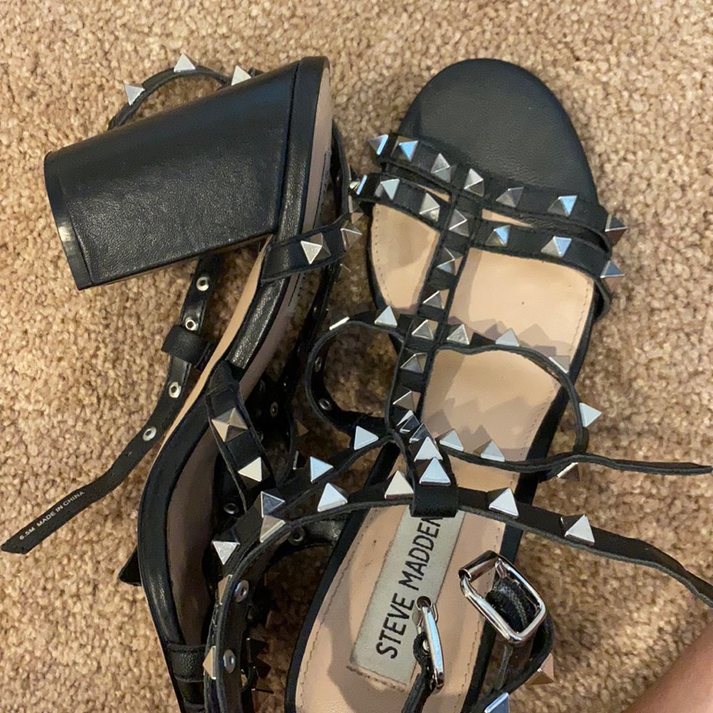 Steve Madden chunky heels
